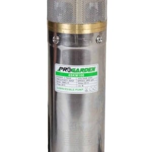 Pompa submersibila ProGARDEN 4SKM100-C apa curata 750 W 2500 l/h inaltime refulare 55 m 90 mm inox