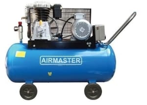 Compresor aer cu ulei AIRMASTER 5.5cp 200l debit aer aspirat 550l/min debit aer refulat 412l/min 10bar 175kg