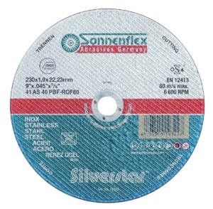 Disc abraziv pentru taiere inox 230x1.9mm