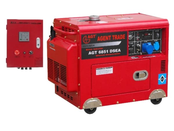 Generator AGT 6851 DSEA + Panou automatizare ATS 51 | Travandi.ro