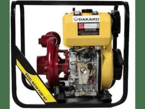 Motopompa apa curata diesel pornire electrica Dakard HP-50 DI-E 7 CP