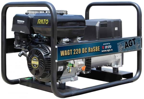 Generator de sudura WAGT 220DC RaSBE - Pornire electrica